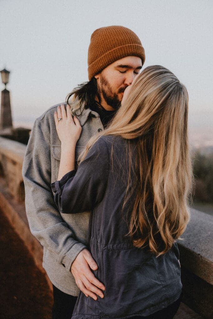 Rocky Butte Engagement // Christine + Zack -