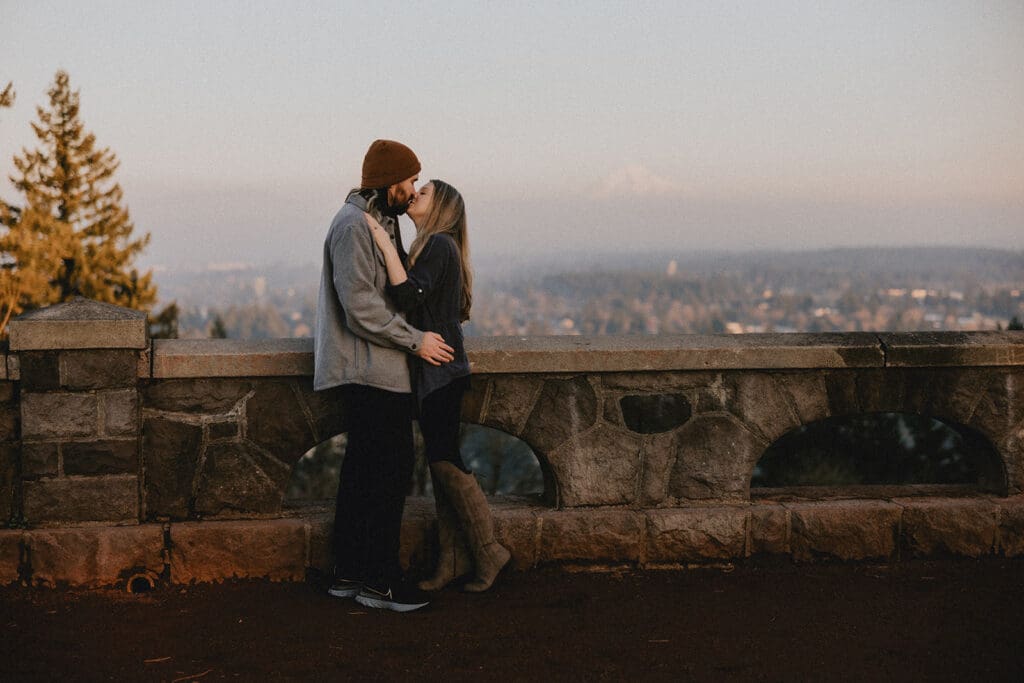Rocky Butte Engagement // Christine + Zack -