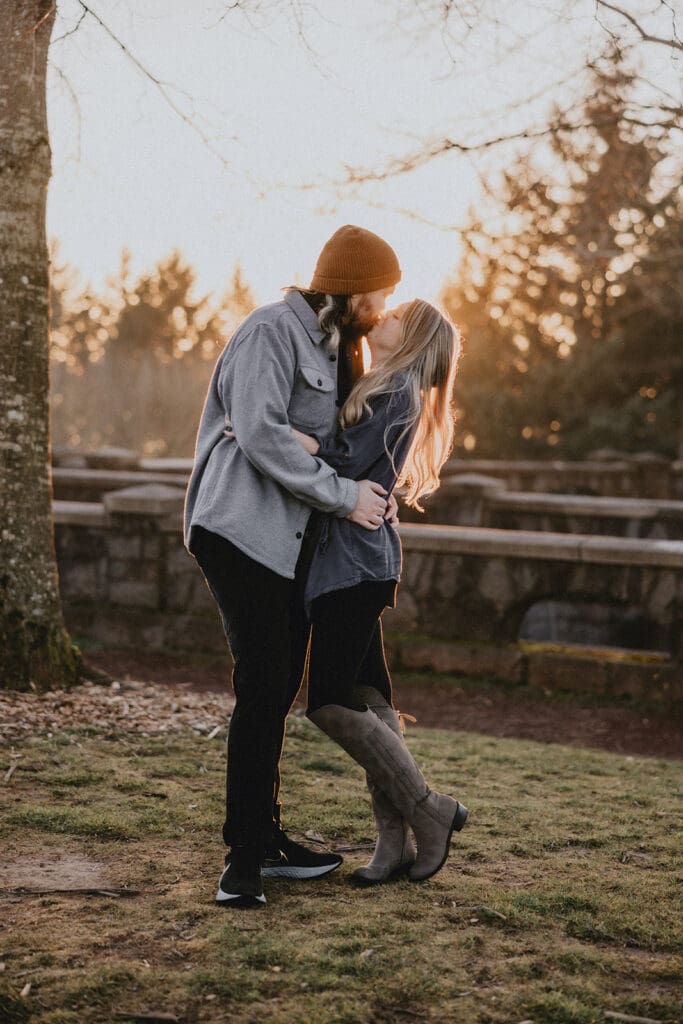 Rocky Butte Engagement // Christine + Zack -