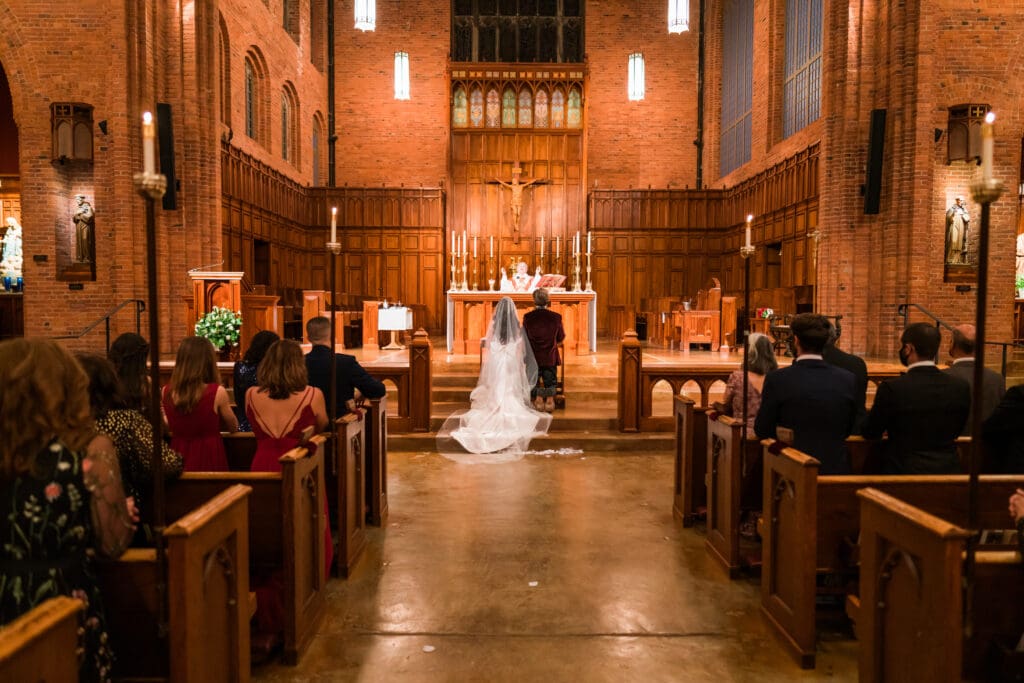 Seattle Catholic Church Wedding // Kevin + Lizzie -