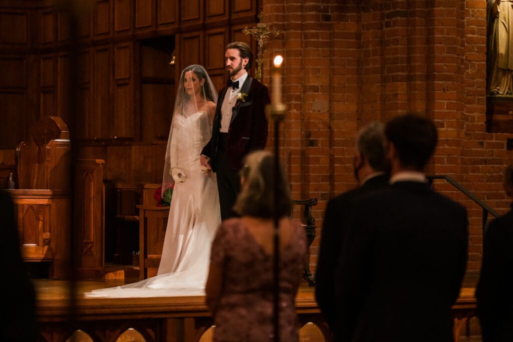 Seattle Catholic Church Wedding // Kevin + Lizzie -