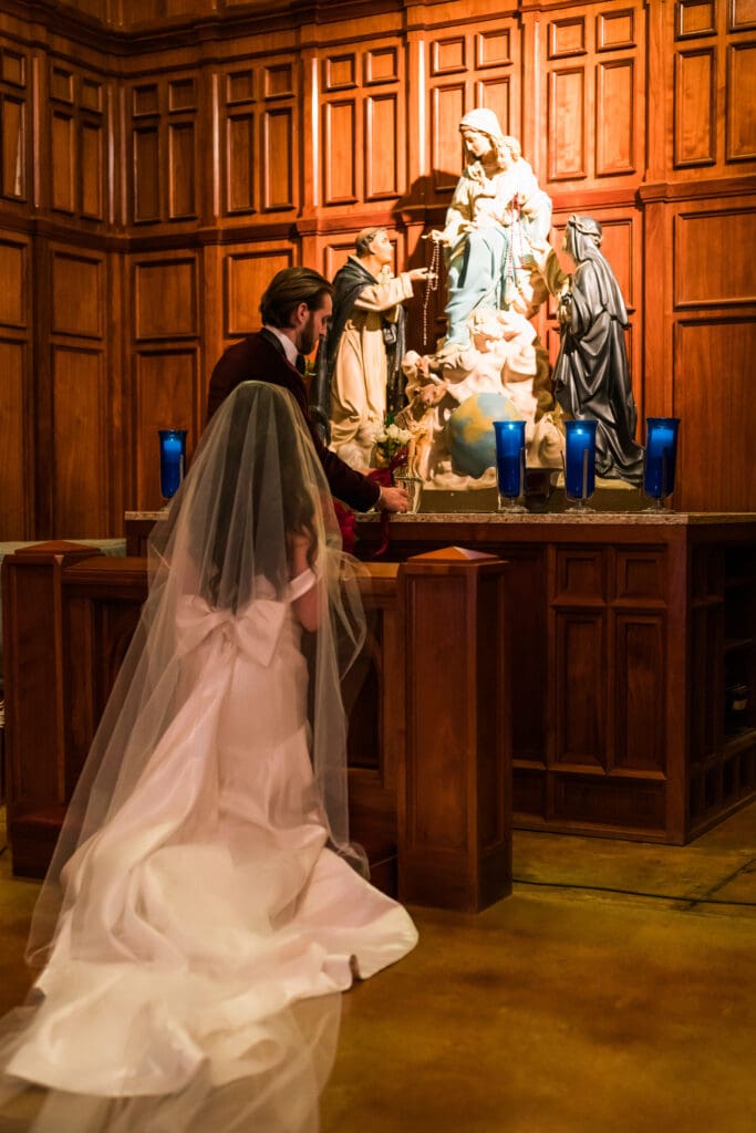 Seattle Catholic Church Wedding // Kevin + Lizzie -