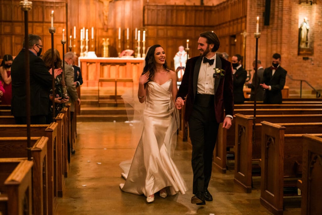 Seattle Catholic Church Wedding // Kevin + Lizzie -