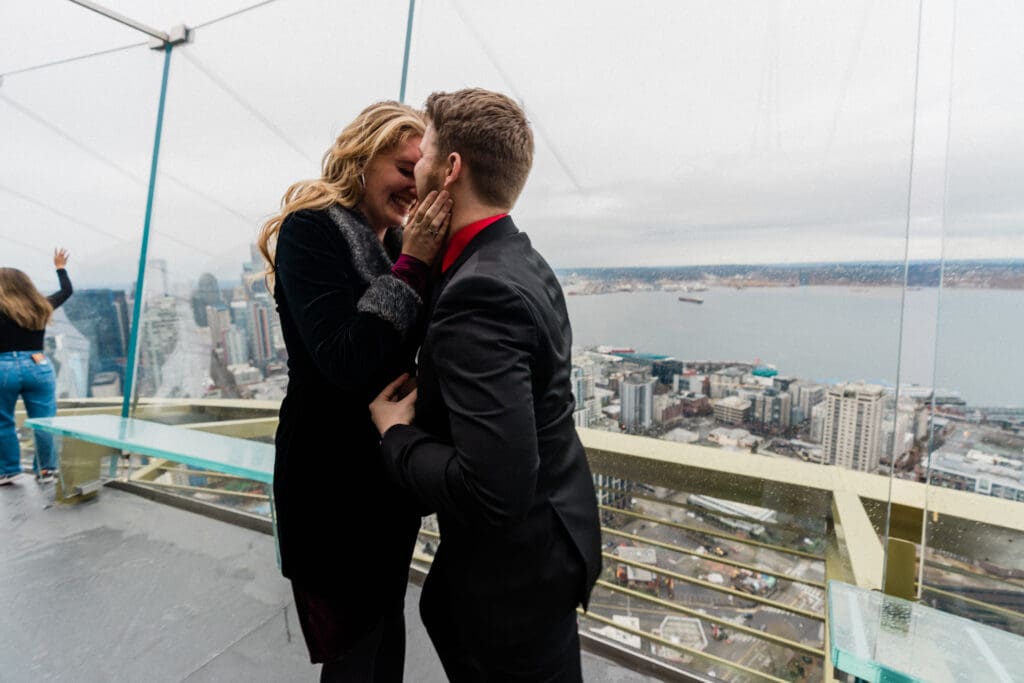 Space Needle Engagement // Nicholas + Kylee -