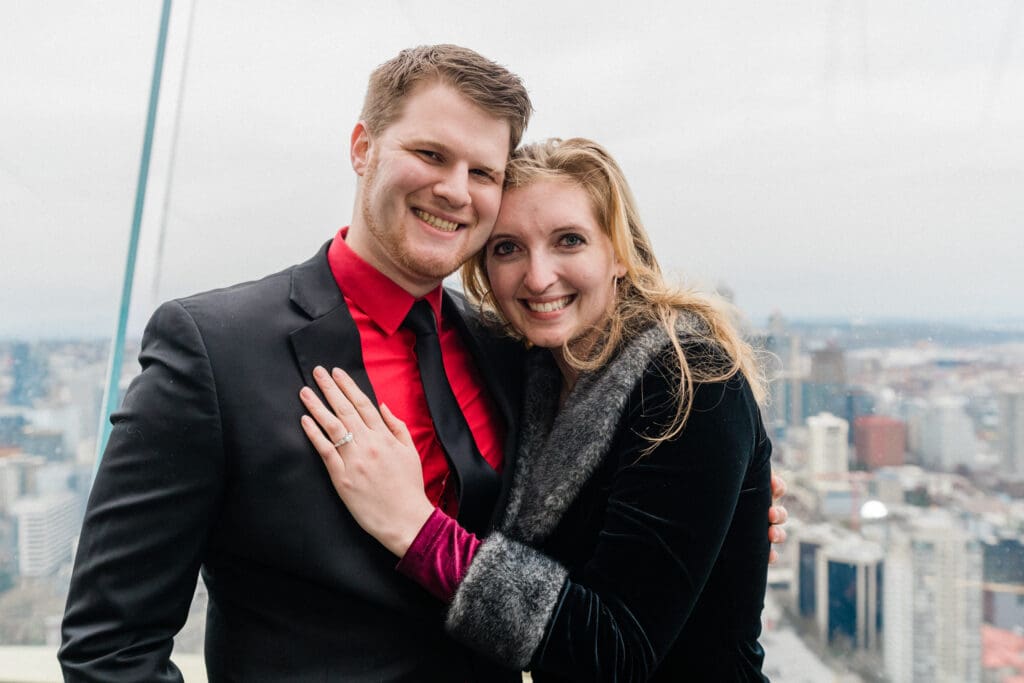 Space Needle Engagement // Nicholas + Kylee -