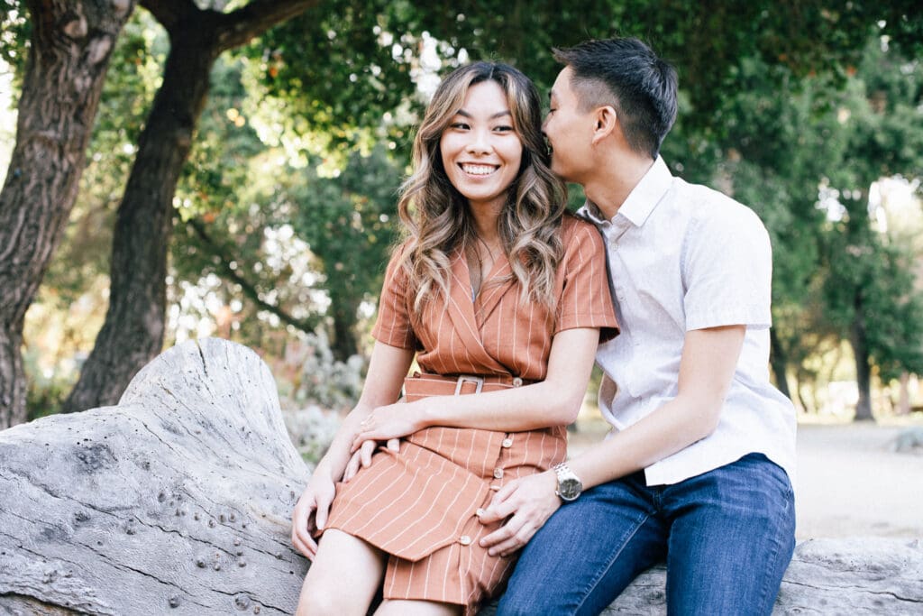 Stanford Cactus Garden Engagement // Yuri + Lincoln -