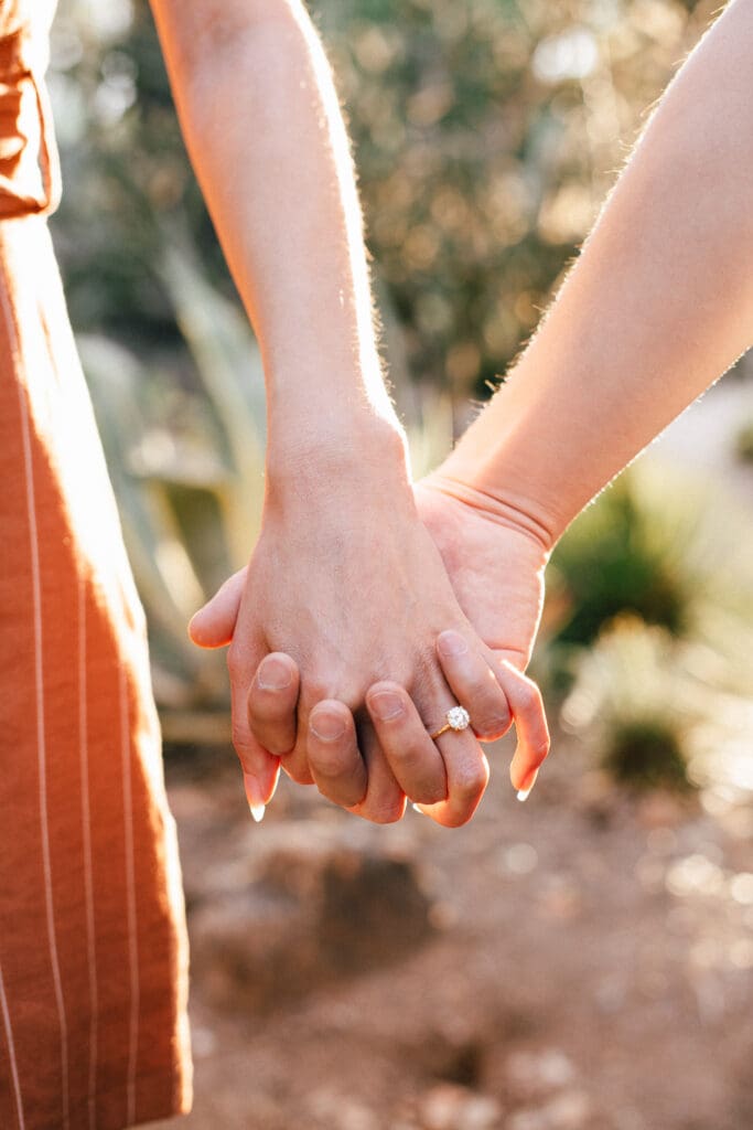 Stanford Cactus Garden Engagement // Yuri + Lincoln -