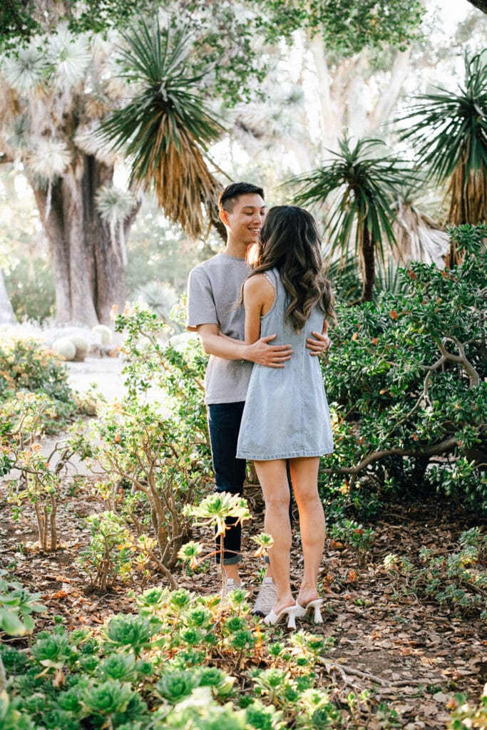 Stanford Cactus Garden Engagement // Yuri + Lincoln -