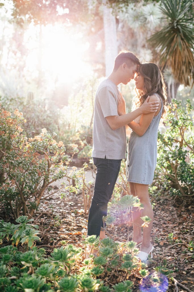 Stanford Cactus Garden Engagement // Yuri + Lincoln -