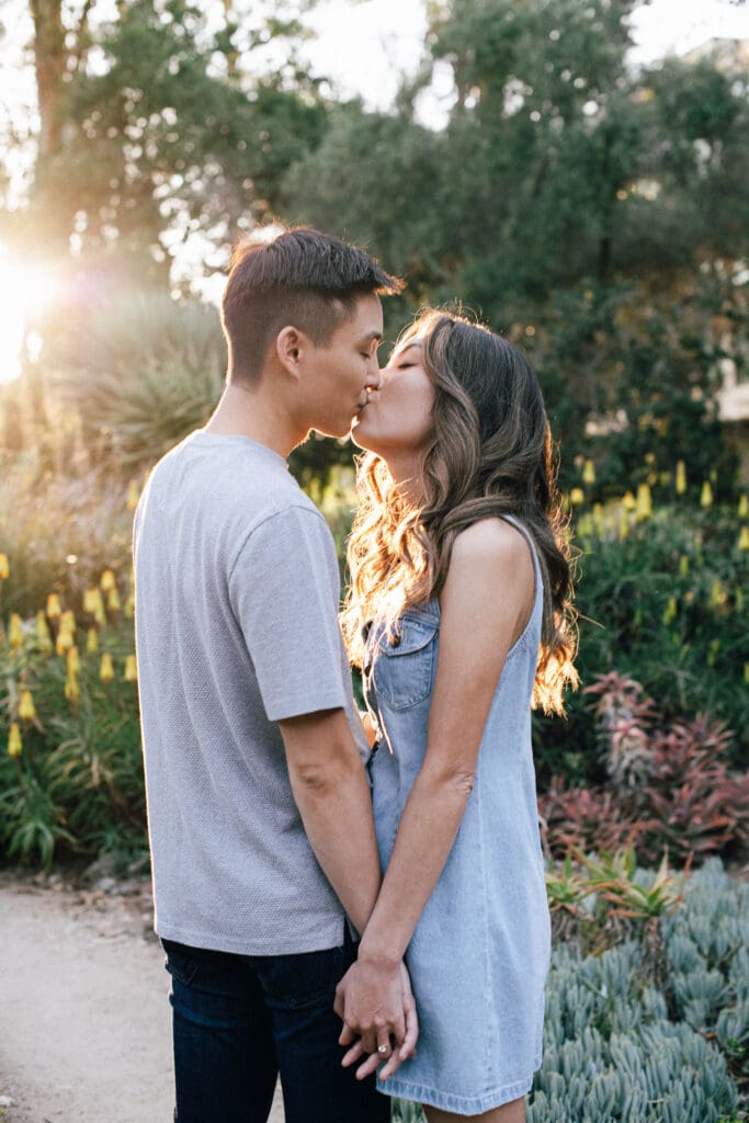 Stanford Cactus Garden Engagement // Yuri + Lincoln -