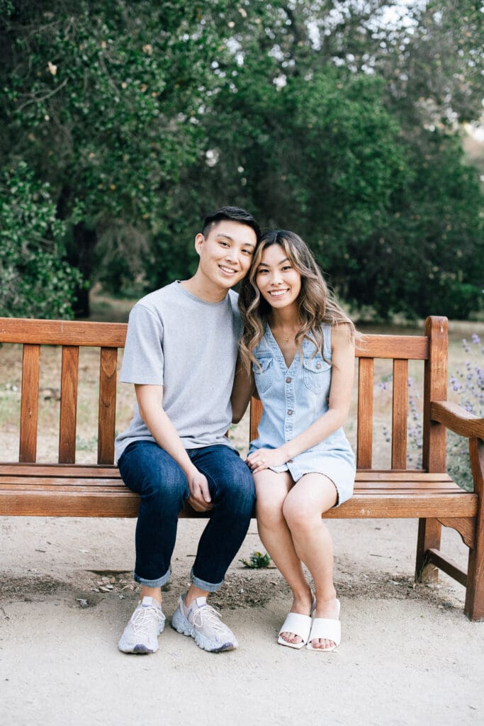 Stanford Cactus Garden Engagement // Yuri + Lincoln -