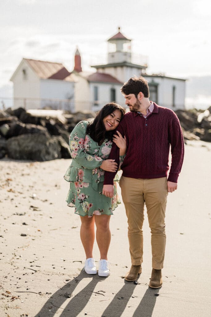 Discovery Park Engagement // Katrina + Miles -