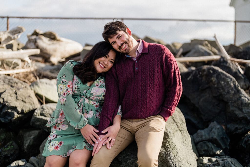 Discovery Park Engagement // Katrina + Miles -