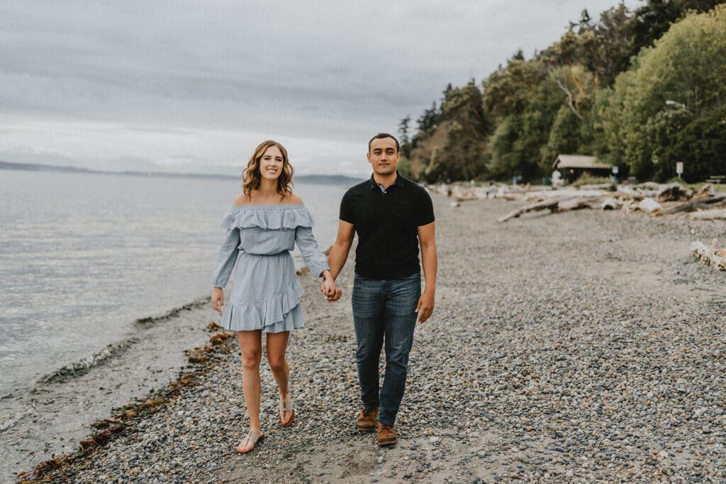 Lincoln Park Seattle Engagement // Katy + Aaron -