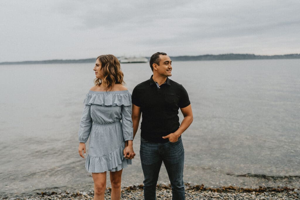 Lincoln Park Seattle Engagement // Katy + Aaron -