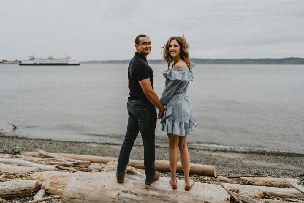 Lincoln Park Seattle Engagement // Katy + Aaron -