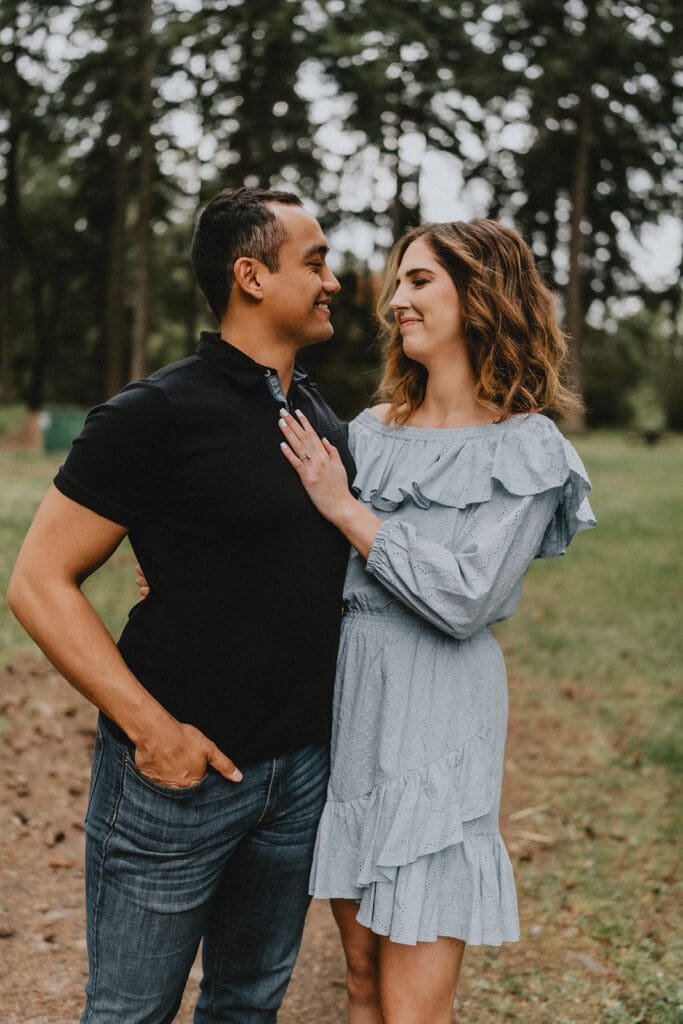 Lincoln Park Seattle Engagement // Katy + Aaron -