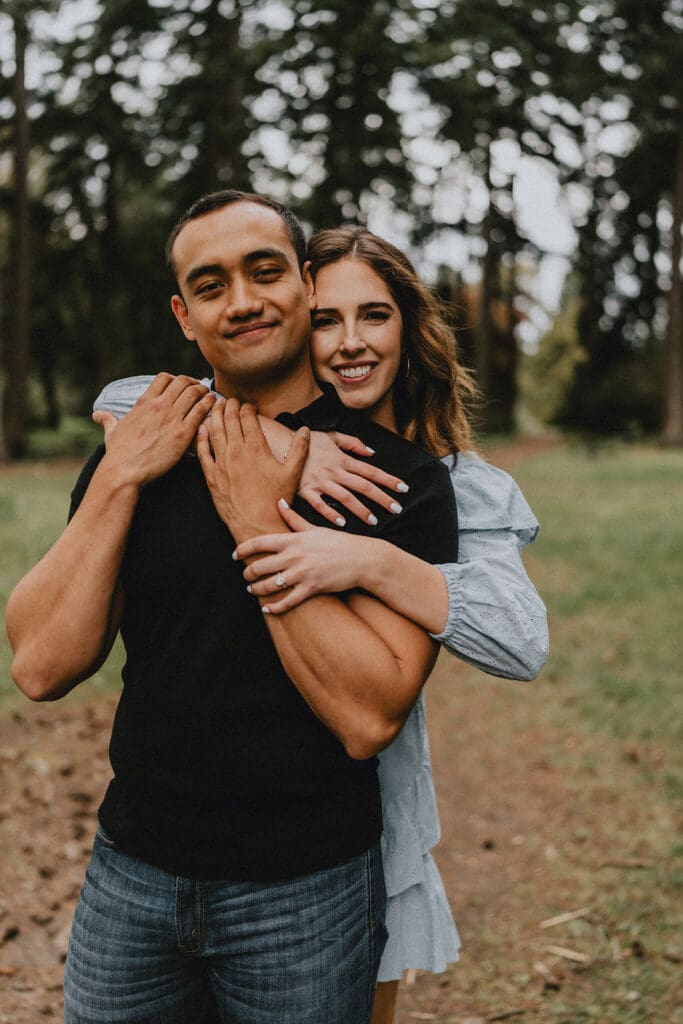 Lincoln Park Seattle Engagement // Katy + Aaron -