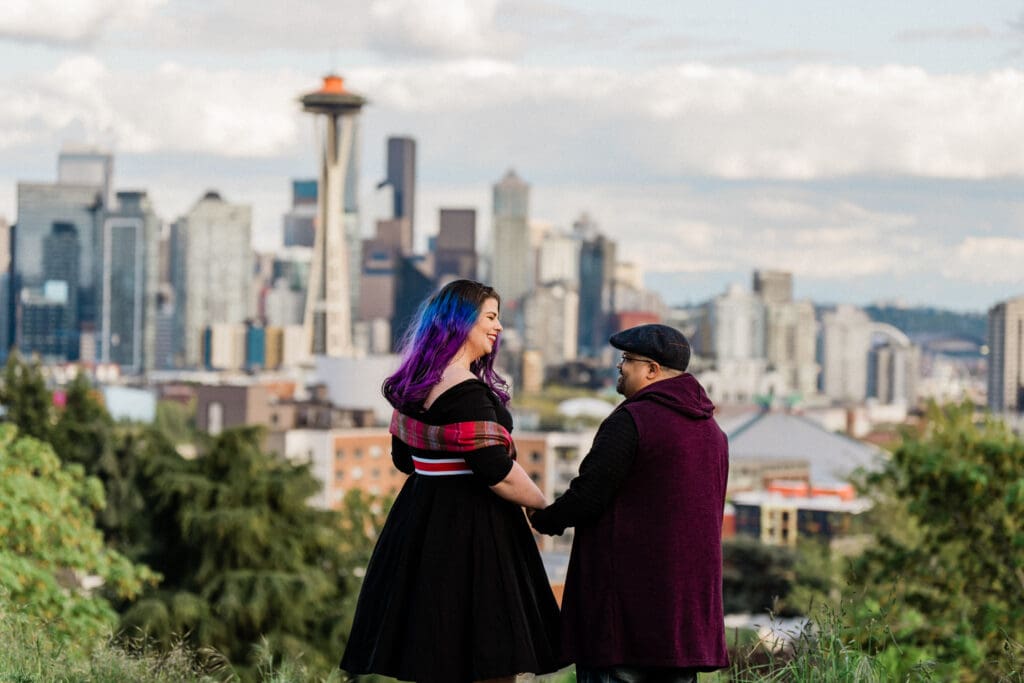 Kerry Park Engagement // Courtney + Ian -