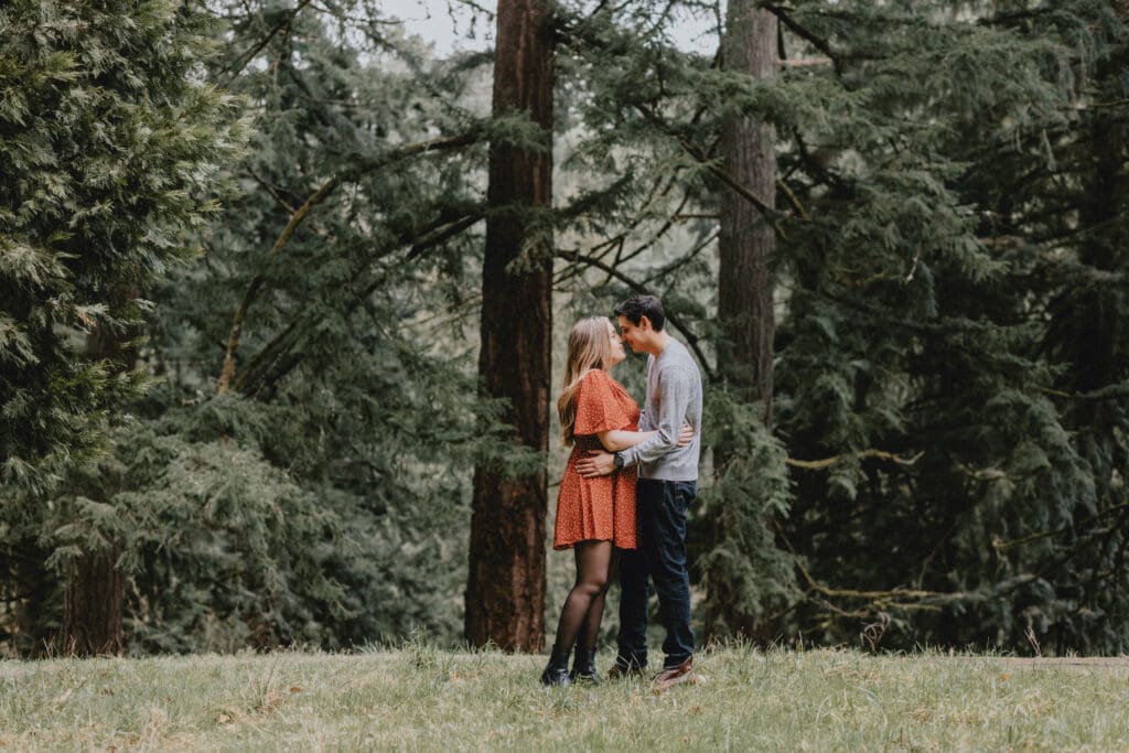 Portland Engagement Photography Ideas: PNW Romance with a Moody Twist -