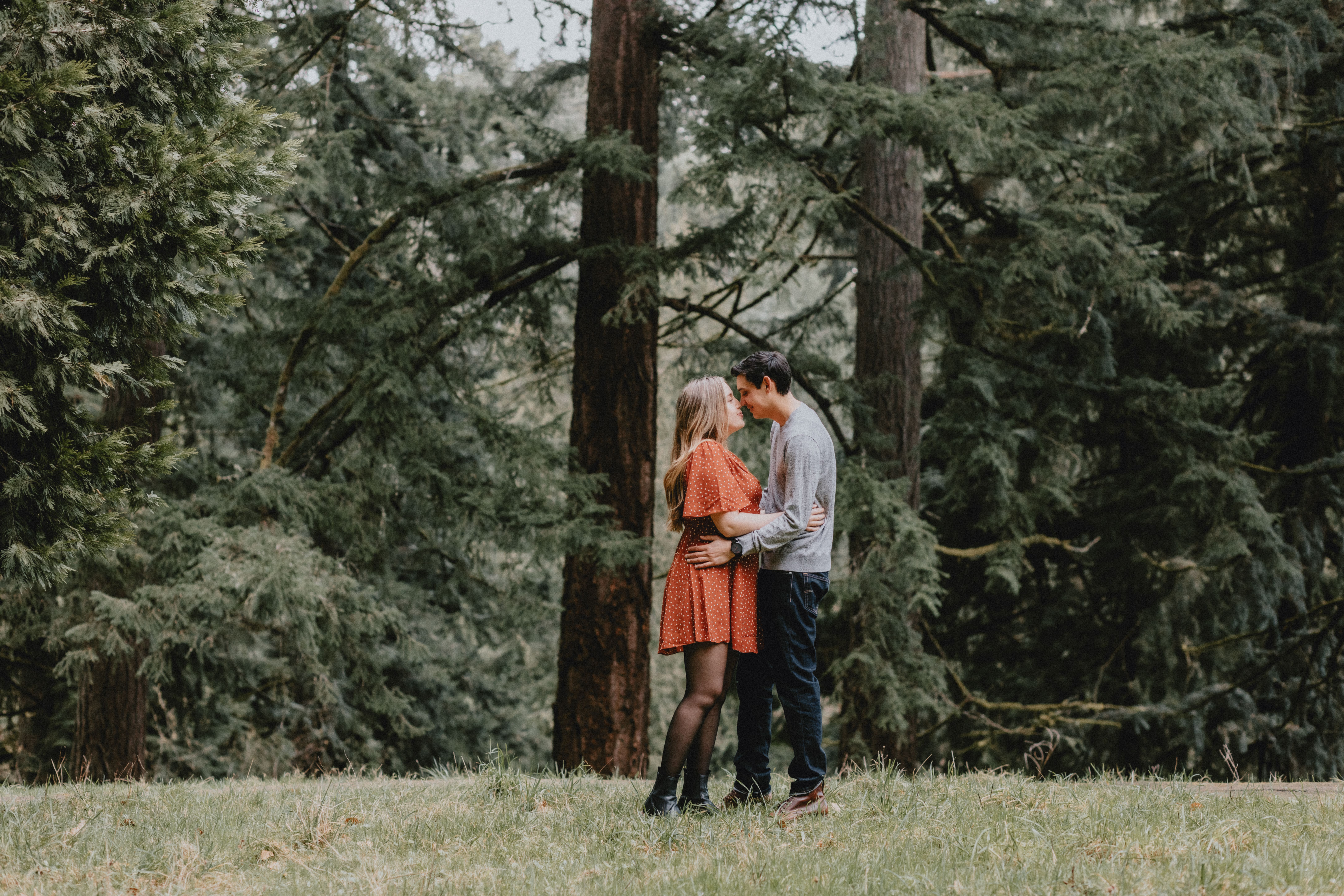 Washington Park Portland Engagement // Alex + Danny -