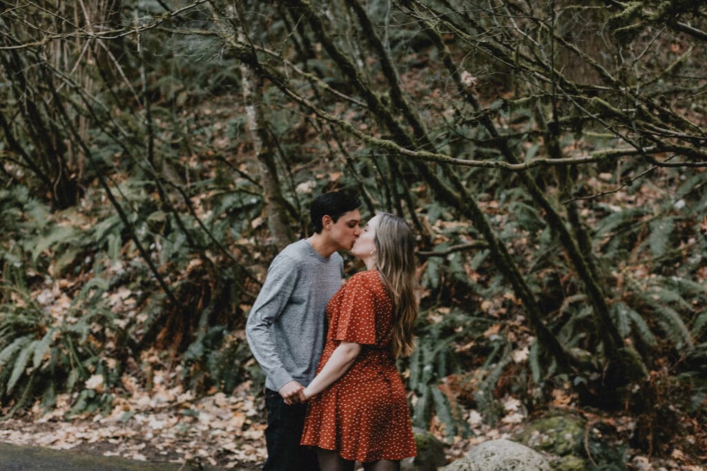 Portland Engagement Photography Ideas: PNW Romance with a Moody Twist -