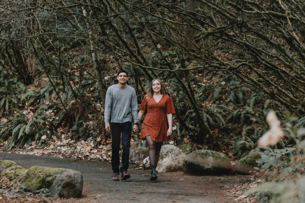 Portland Engagement Photography Ideas: PNW Romance with a Moody Twist -
