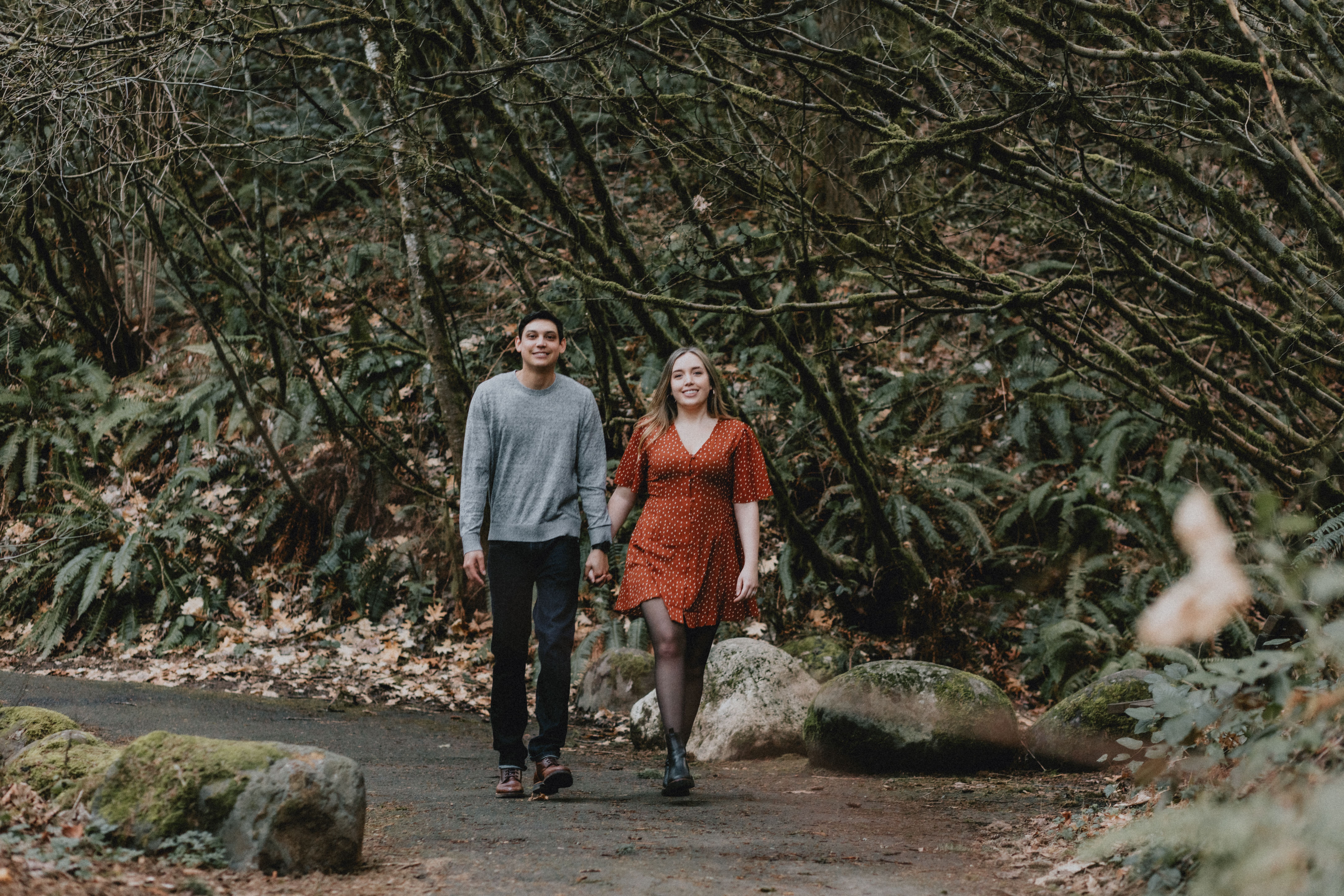 Washington Park Portland Engagement // Alex + Danny -
