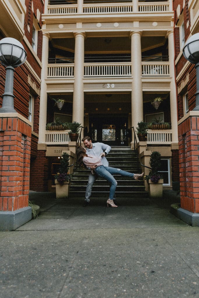 Northwest 23rd Portland Engagement // Angela + Trenton -