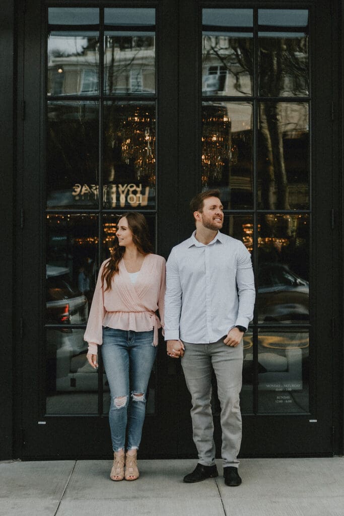 Northwest 23rd Portland Engagement // Angela + Trenton -