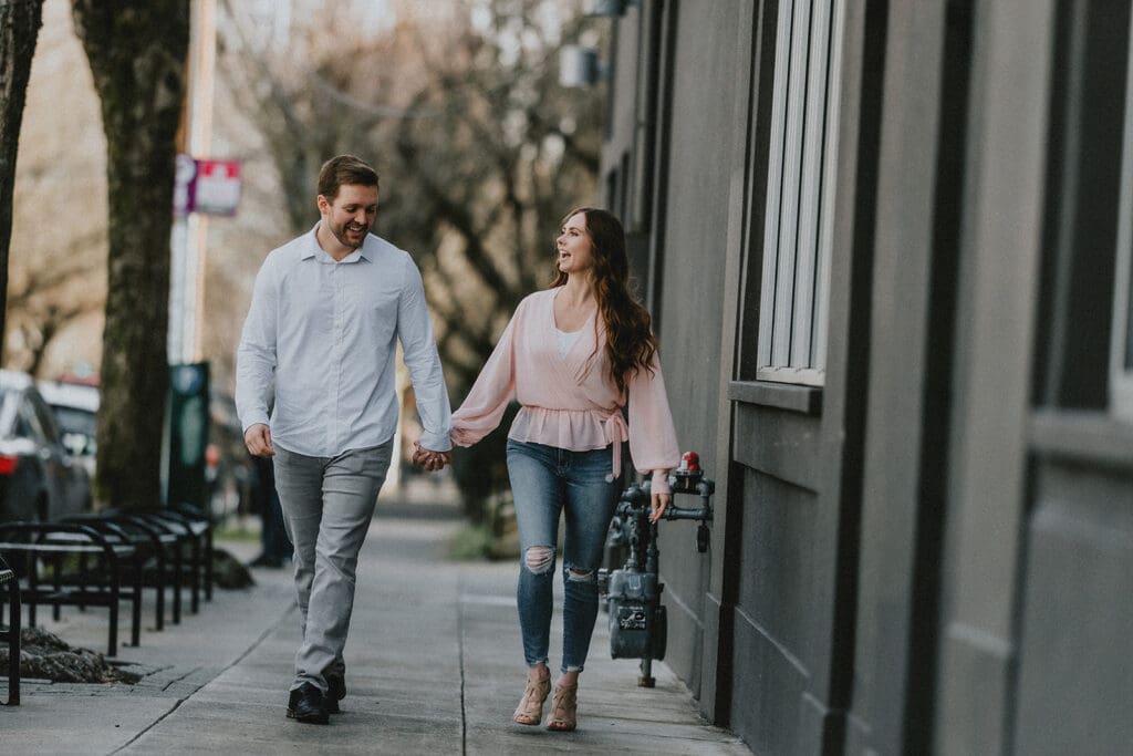 Northwest 23rd Portland Engagement // Angela + Trenton -