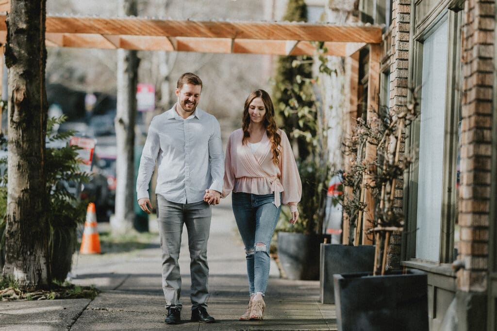 Northwest 23rd Portland Engagement // Angela + Trenton -