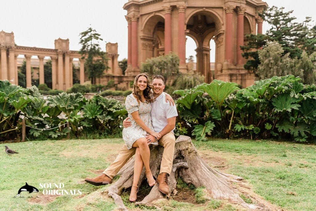 Palace of Fine Arts engagement photography by San Francisco Wedding Photography & Videography, one of the 24 Best Places for Engagement Photos in San Francisco