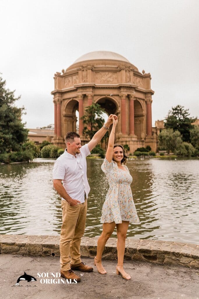 Alyssa + Nicholas Palace of Fine Arts Engagement // Alyssa & Nicholas -