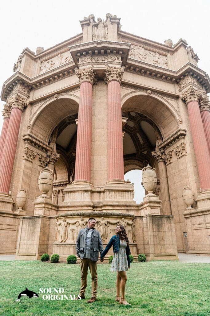 Alyssa + Nicholas Palace of Fine Arts Engagement // Alyssa & Nicholas -