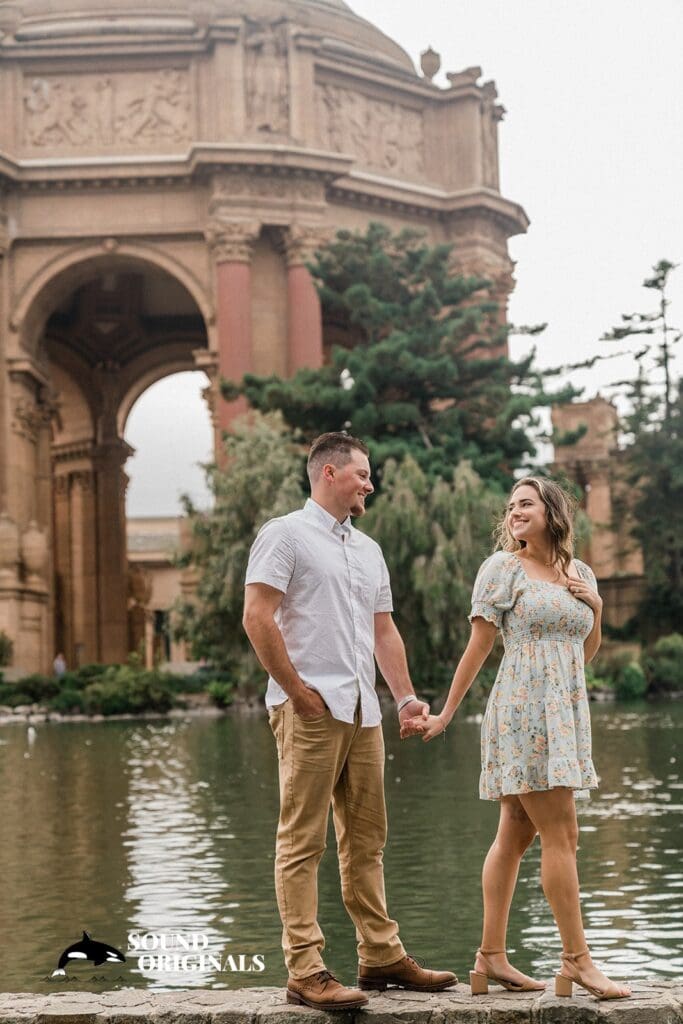 Alyssa + Nicholas Palace of Fine Arts Engagement // Alyssa & Nicholas -