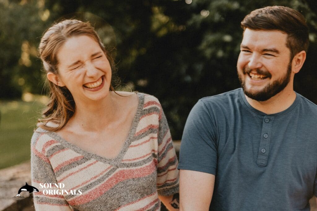 Cathedral Park Portland Engagement // Rebecca + Danny -