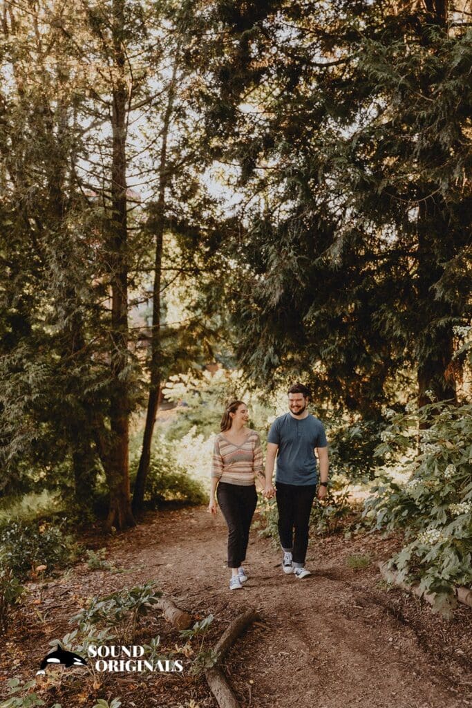 Cathedral Park Portland Engagement // Rebecca + Danny -