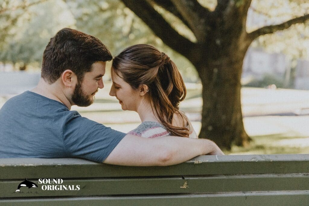 Cathedral Park Portland Engagement // Rebecca + Danny -