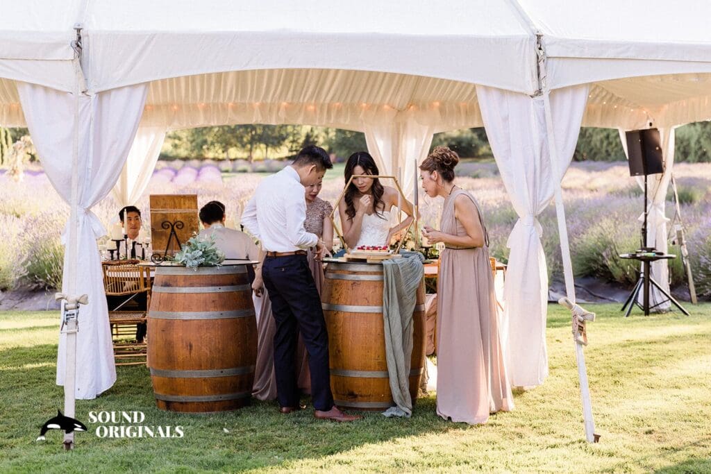 Woodinville Lavender Farm Wedding // Yuri & Lincoln -