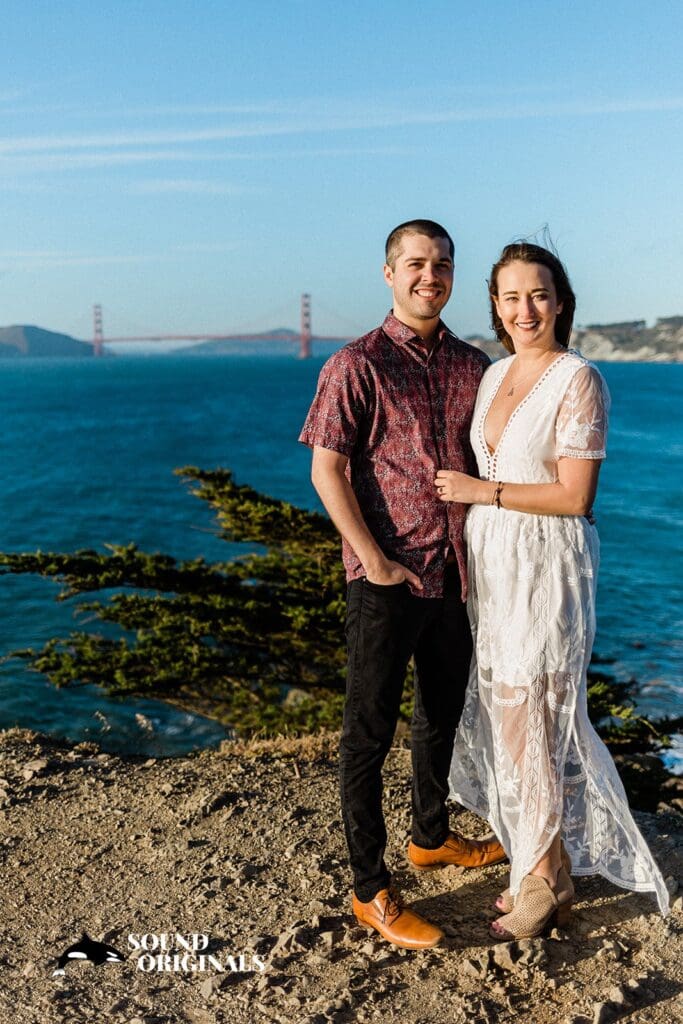 Lands End engagement photography by San Francisco Wedding Photography & Videography, one of the 24 Best Places for Engagement Photos in San Francisco