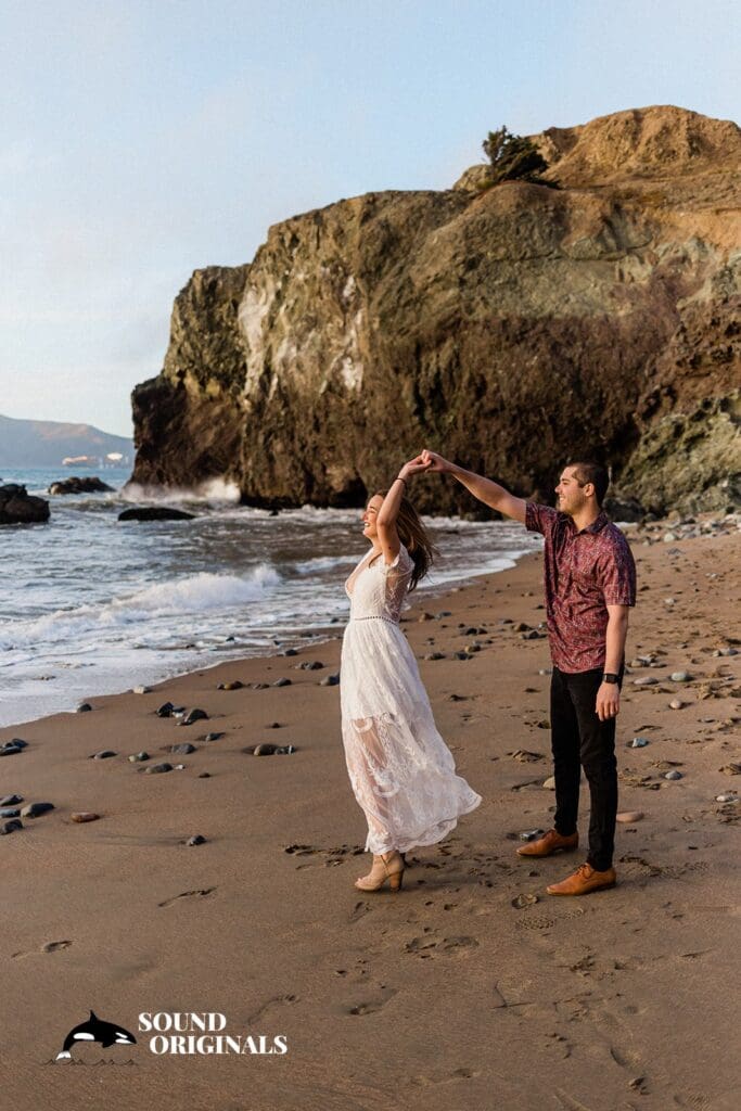 Lands End engagement photography by San Francisco Wedding Photography & Videography, one of the 24 Best Places for Engagement Photos in San Francisco