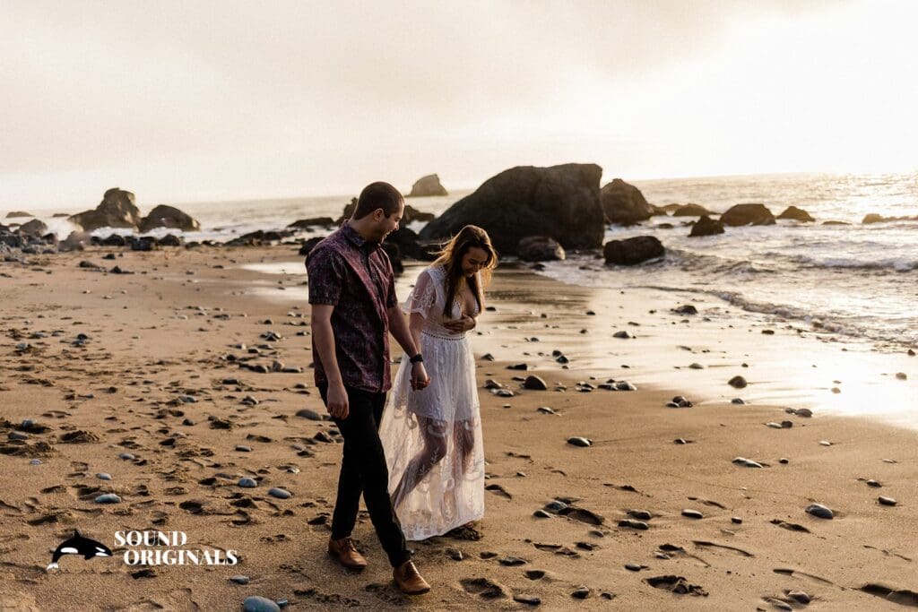 San Francisco Lands End Engagement // Chelsea & Conner -