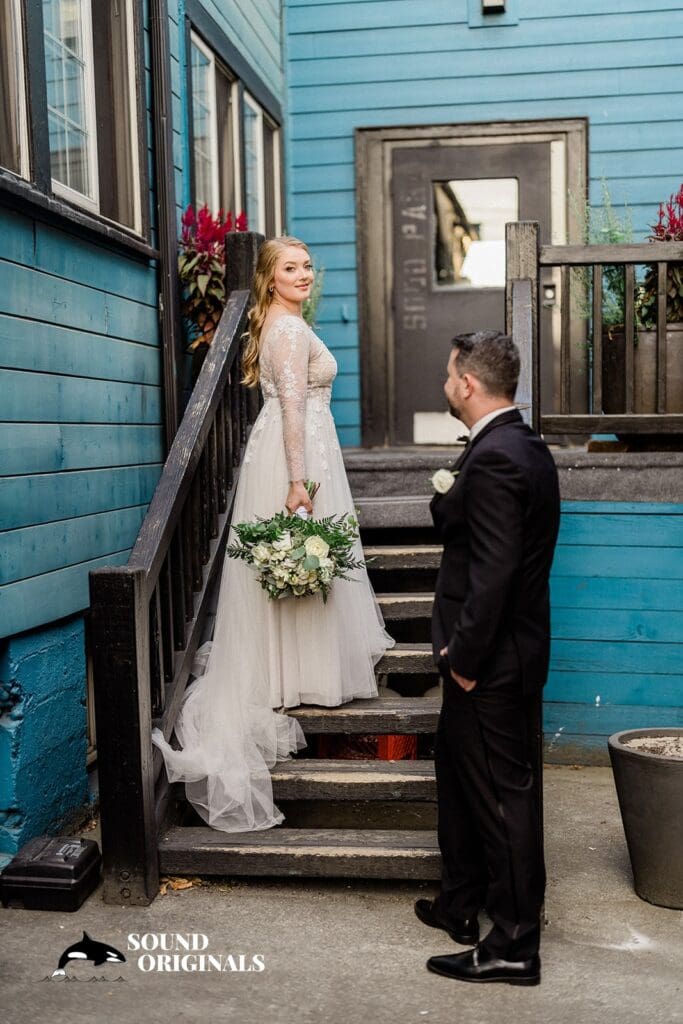 SoDo Park Wedding // Mallory & Calvin -