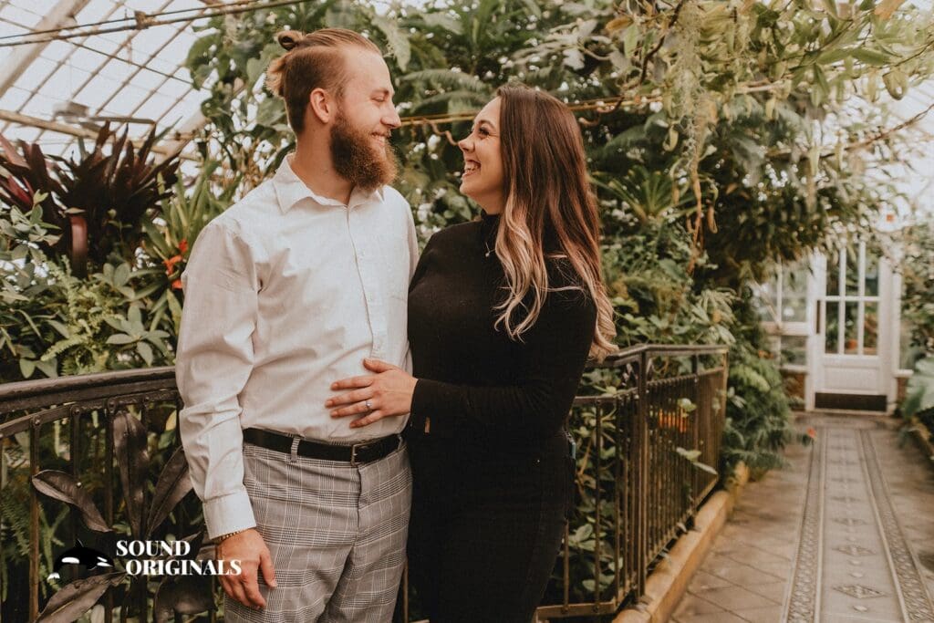 Alex + Hunter Conservatory of Flowers Engagement // Alex + Hunter -