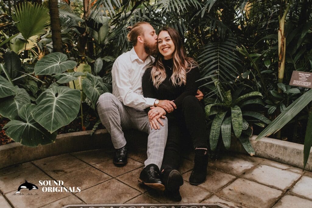 Alex + Hunter Conservatory of Flowers Engagement // Alex + Hunter -