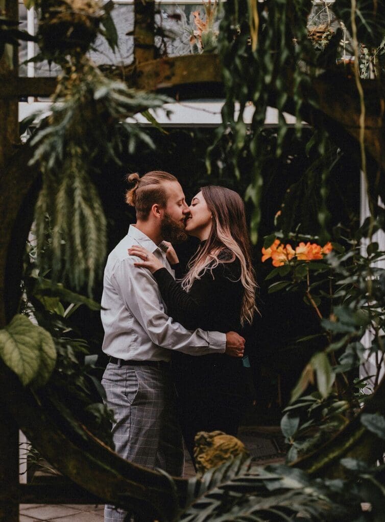 Alex + Hunter Conservatory of Flowers Engagement // Alex + Hunter -