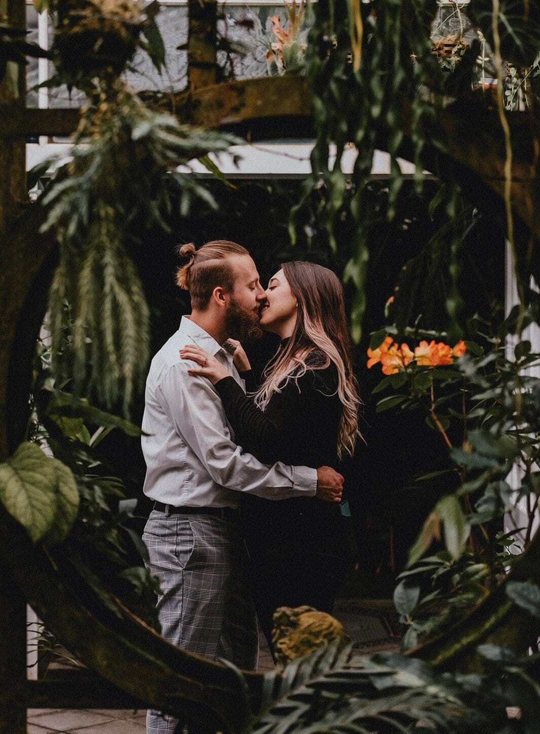 Conservatory of Flowers Engagement // Alex + Hunter