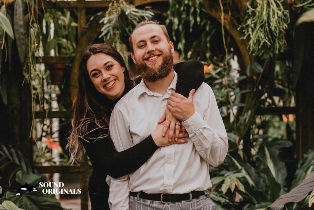 Alex + Hunter Conservatory of Flowers Engagement // Alex + Hunter -