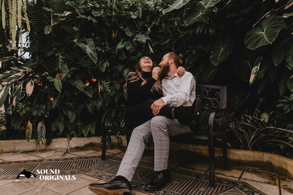Alex + Hunter Conservatory of Flowers Engagement // Alex + Hunter -
